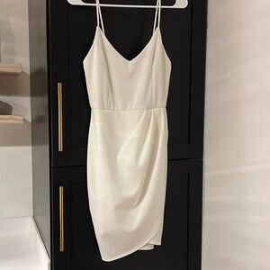 Lulus forever your girl white dress